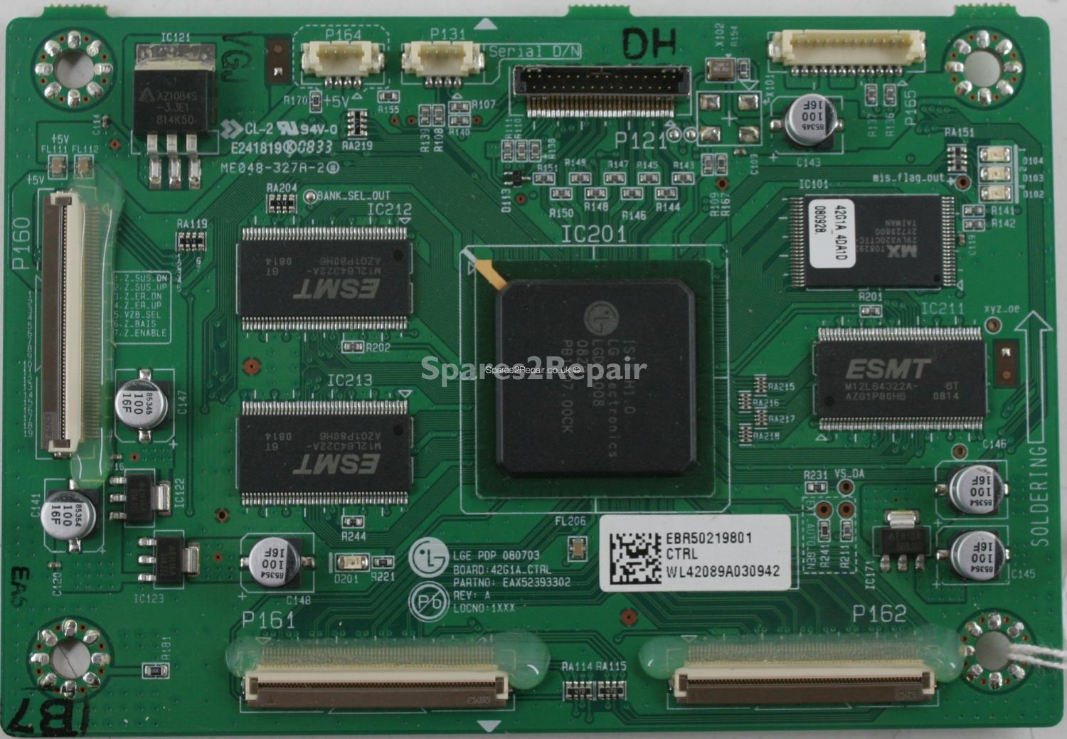 LG 42PG6010 - LVDS - EAX52393302 - REV:A - EBR50219801 - PDP 080703 - 42G1A_CTRL