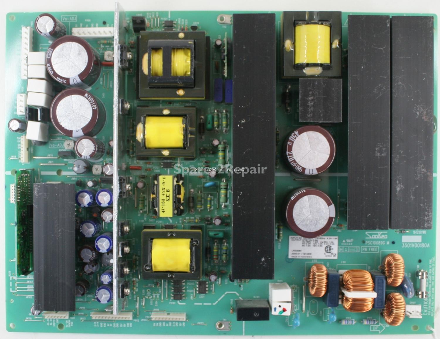 LG RZ-42PX11 - PSU - 3501V00180A - PSC10089G M - 1H201WI - LR33580