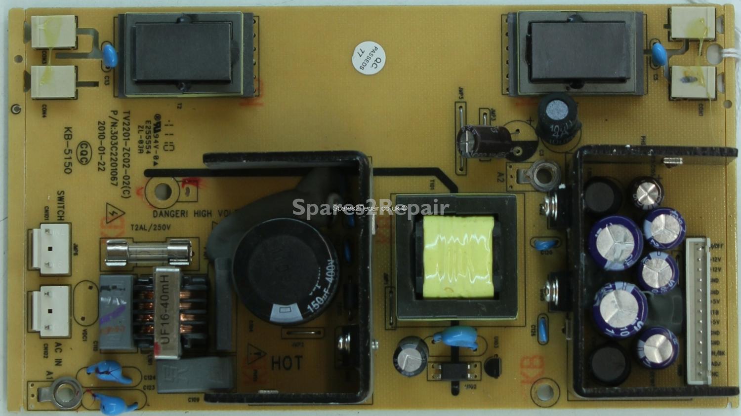 Logik L22DVDB11 - Power Inverter - TV2201-ZC02-02(C) - 303C2201067