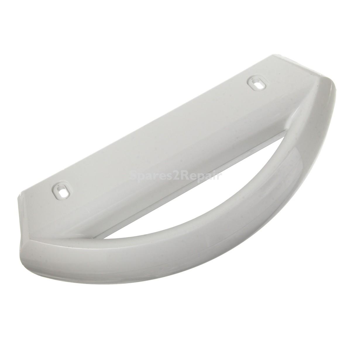 Compatible for Electrolux Zanussi ZFU19SM, ZFU319EW, NDD9230 Type White Plastic Fridge Freezer Door Handle