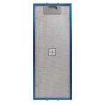 Universal Wire Mesh Cooker Hood Filter, Handle Side Length 185mm, Plain Side Length 456mm, fits Elica