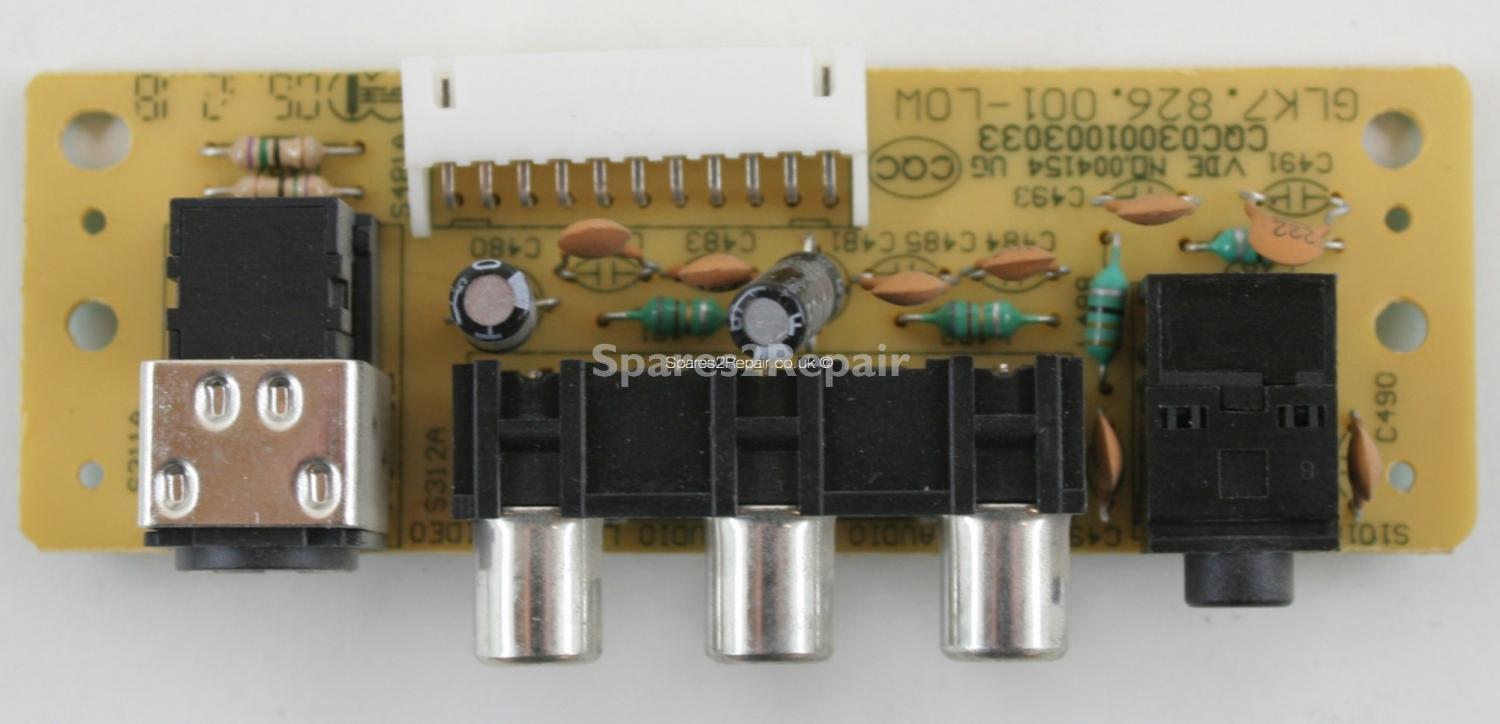 Onn 20LCDTV - Side AV - GLK7-826-001-LOW