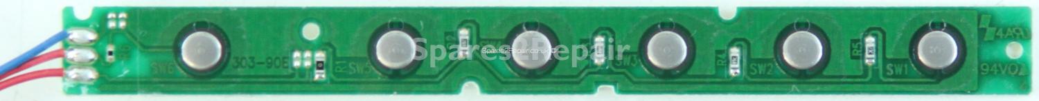 Panasonic TX-P42GT50B - Buttons - 21127A-1 - 303-90E (Without Plastic)