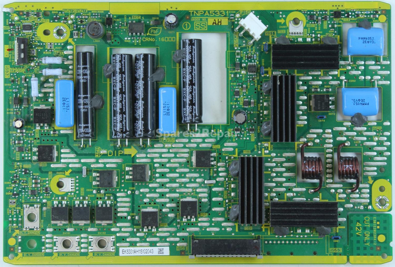 Panasonic TX-P50GT30B - XSUS - TNPA5331 AH