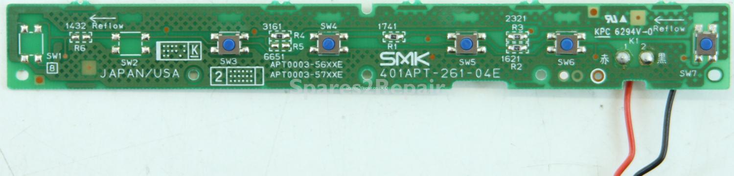 Panasonic TC-26LX600 - Buttons - 401APT-261-04E