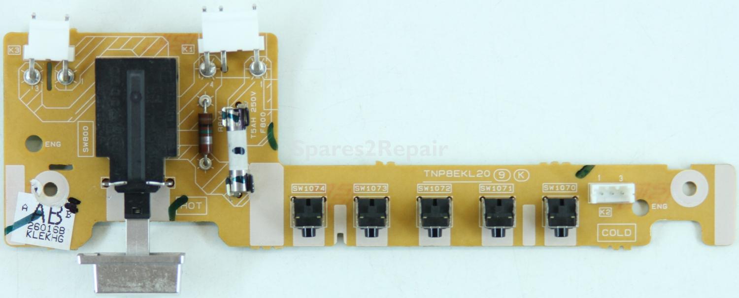 Panasonic TX-23LXD50 - Buttons - TNP8EKL20 9 - AB