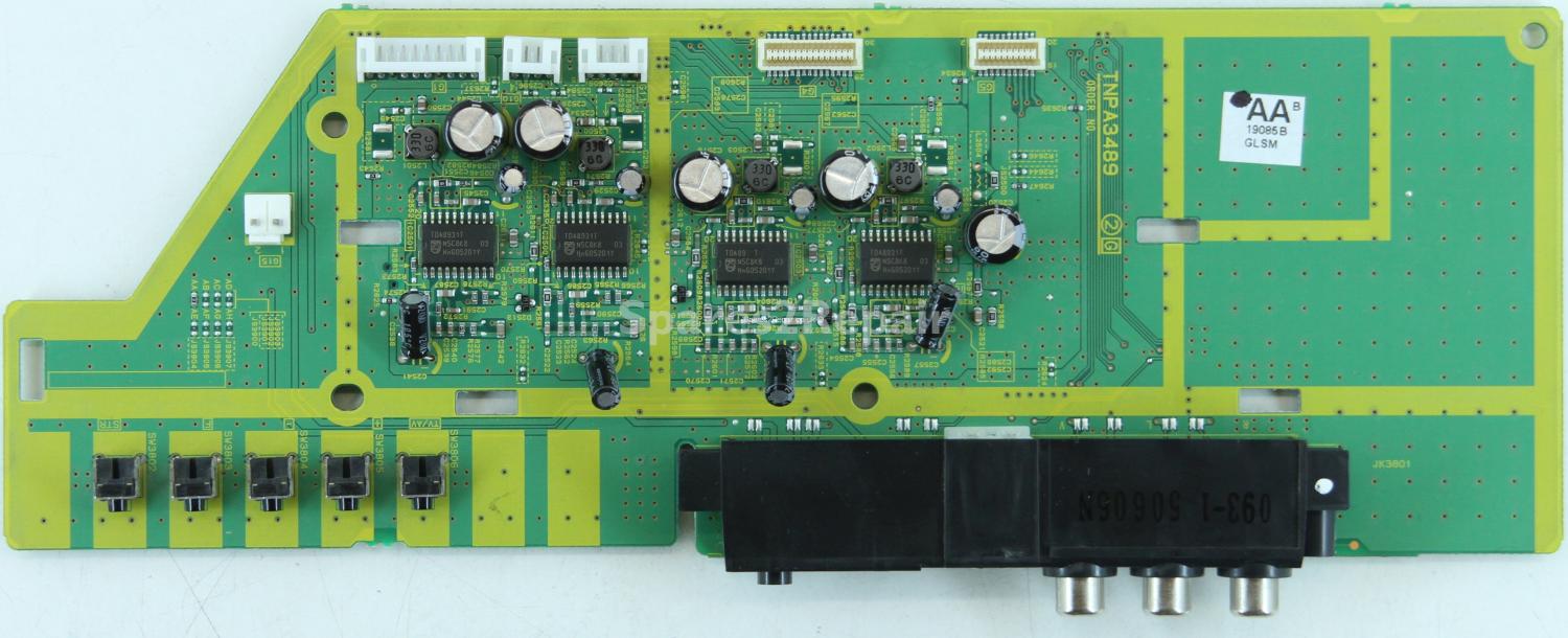 Panasonic TX-26LXD52 - Buttons + Inputs - TNPA3489 2G