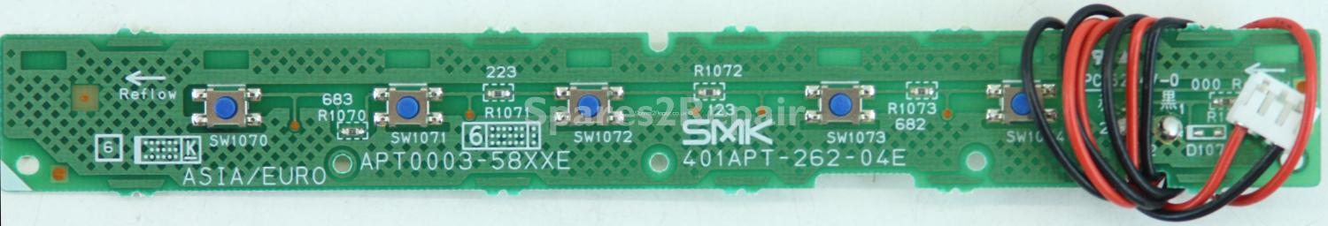 Panasonic TX-26LXD60 - Buttons - APT0003-58XXE - 401APT-262-04E