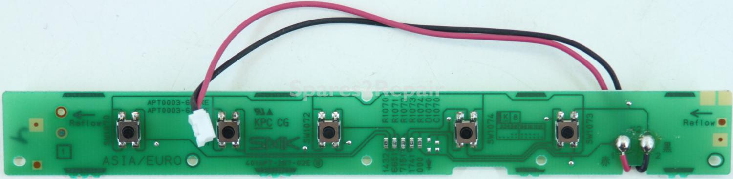 Panasonic TX-26LXD70 - Buttons - APT0003-66XXE - APT0003-68XXE - 401APT-267-02E