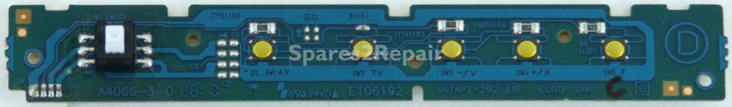 Panasonic TX-L37V20BA - Buttons - 401APT-292-01E - A4066-3-0 - 00831C-3