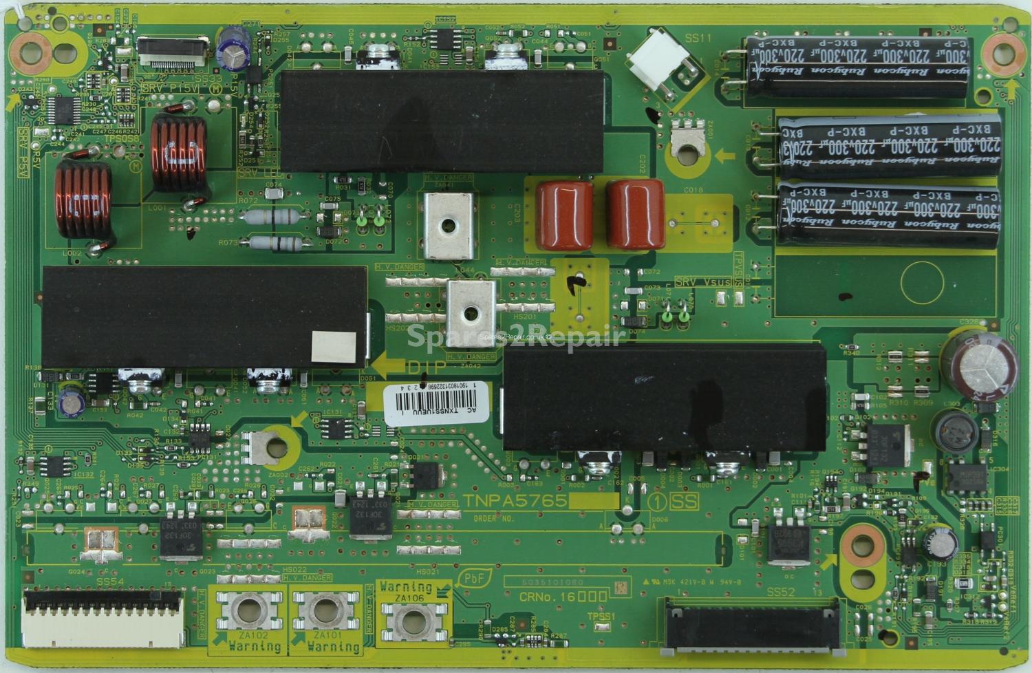 Panasonic TX-P55VT65B - XSUS - TNPA5765 - TXNSS1UEUU AC