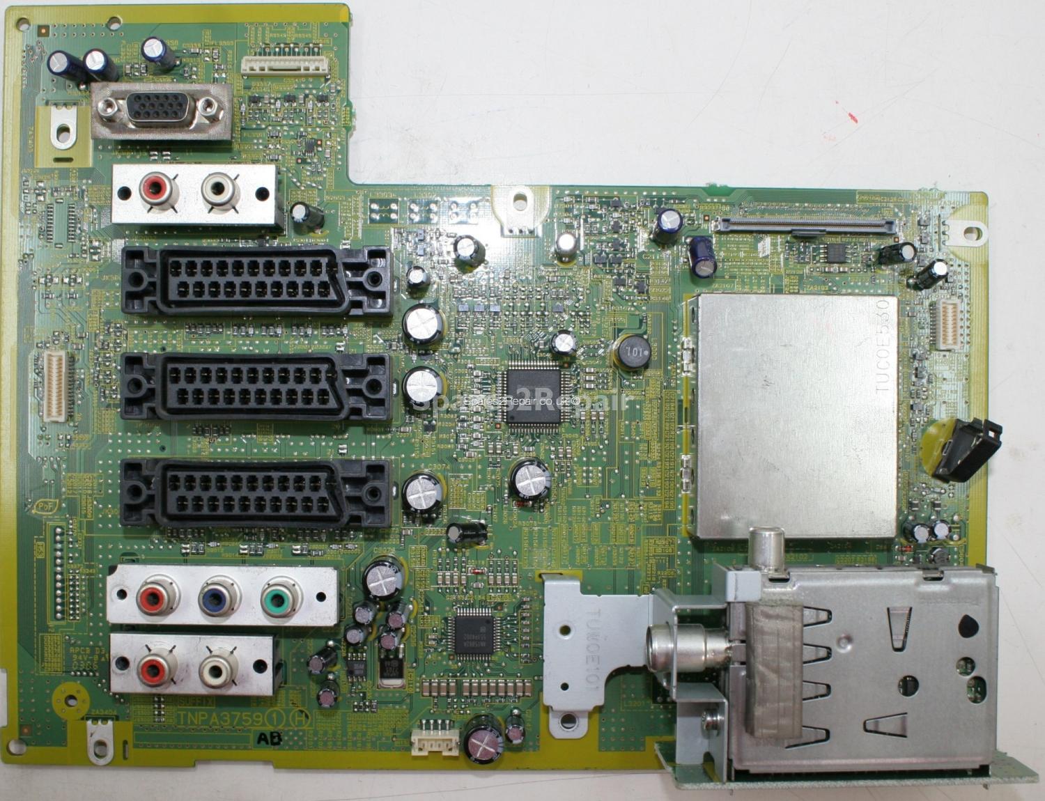 Panasonic TH-42PX60B - Main AV - TNPA3759 AB