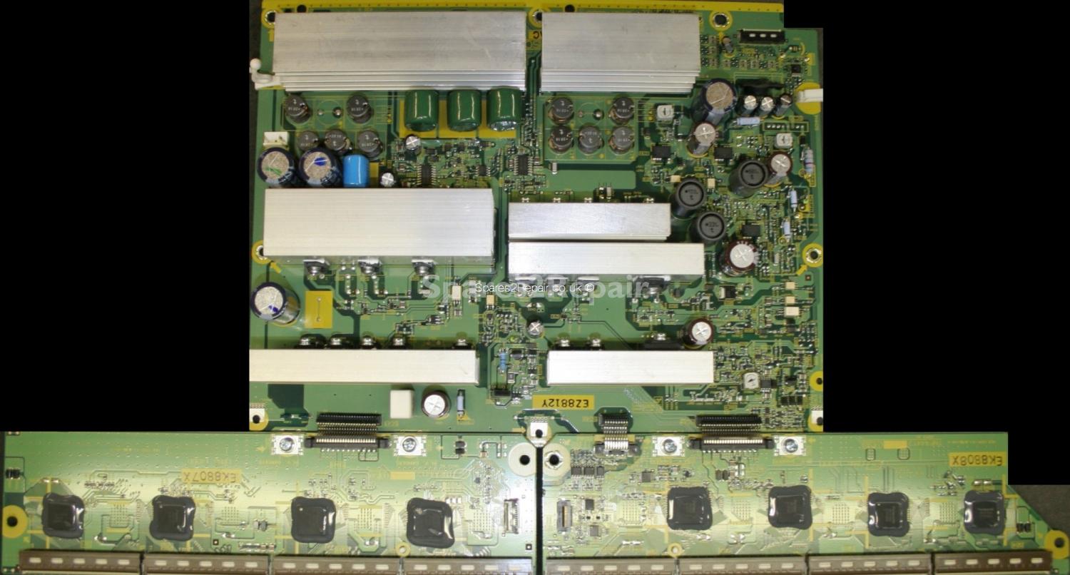 Panasonic TH-42PZ85BA - SUS - TNPA4657 - TNPA4413 - TNPA4412