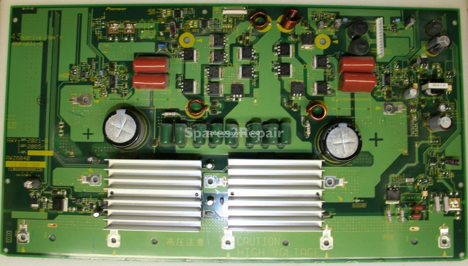 Pioneer PDP-434PE - ANP2031-D - AWZ6840 - 43 X DRIVE - AWV-2021-B
