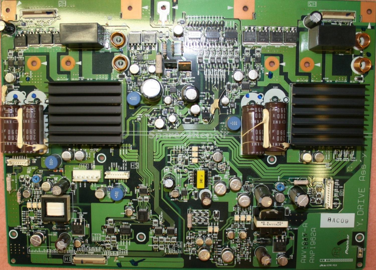 Pioneer PDP-502MXE - Y-DRIVE Assy- AWV1863-A - ANP1962-A