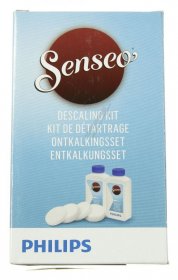 Senseo Coffee Maker Descaler And Cleaner - 2x 250ml Senseo Descaling Bottle - CA6521/00