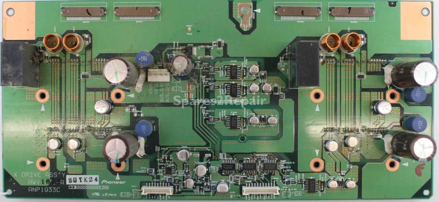 Pioneer PDP-502MXE - X-DRIVE - AWV1817-A - ANP1933C - AWV1771-A