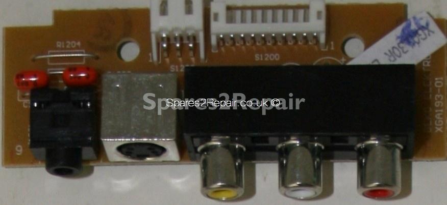 Polaroid TLU-44243B - Side AV - XGA193-01