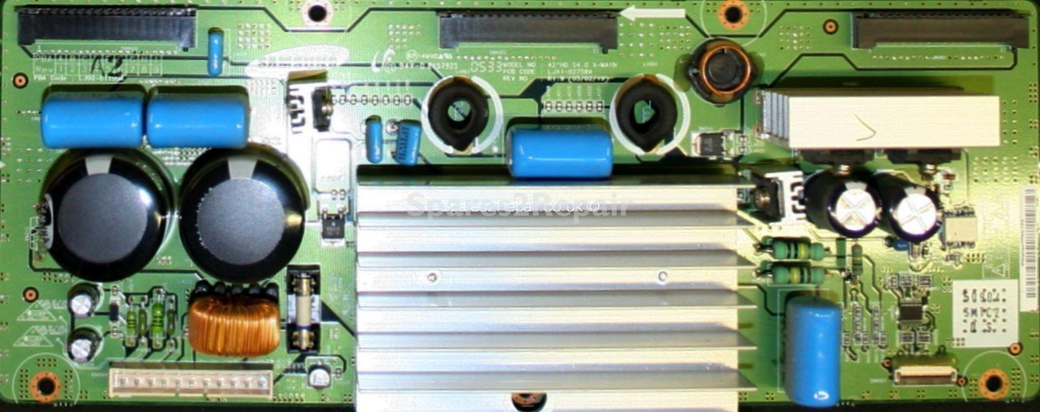 Samsung PS-42S5HX - XSUS - LJ41-02758A - Rev1.9 - LJ92-01199A - A2 - 42HD S4.0 X-Main