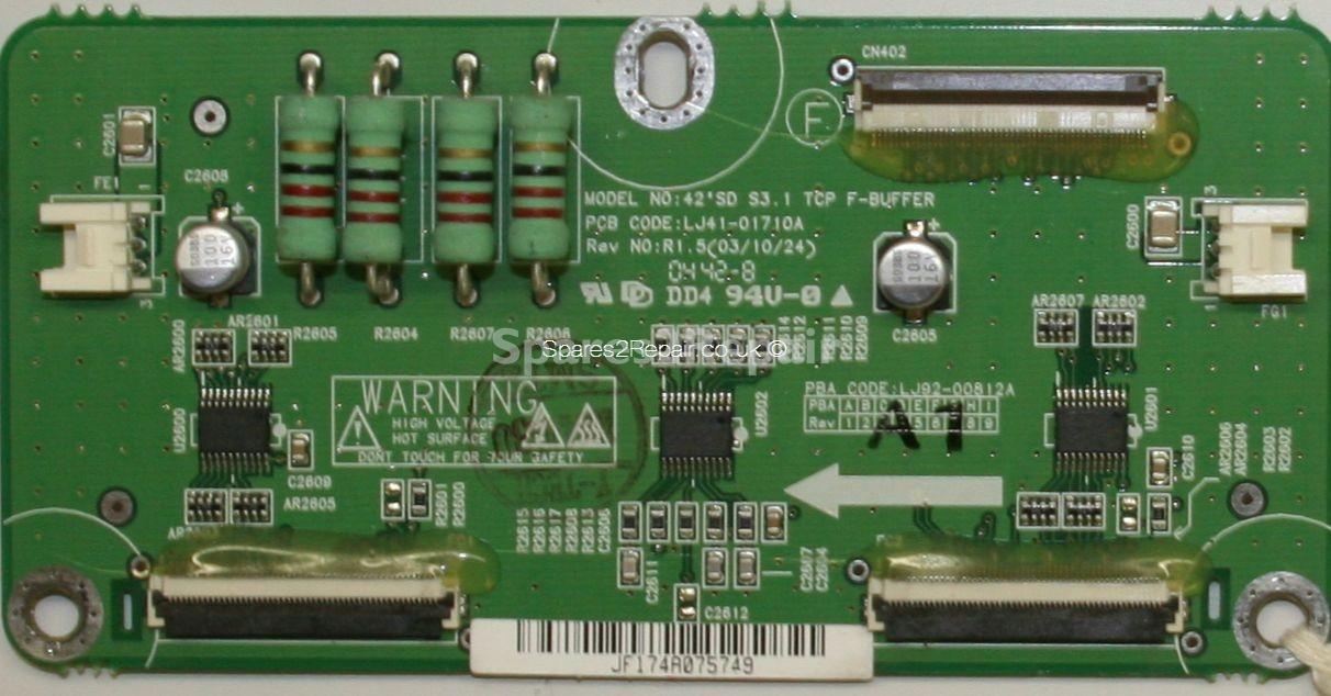 PS-42D8 - Buffer (42SD S3.1 TCP F-Buffer - LJ41-01710A)