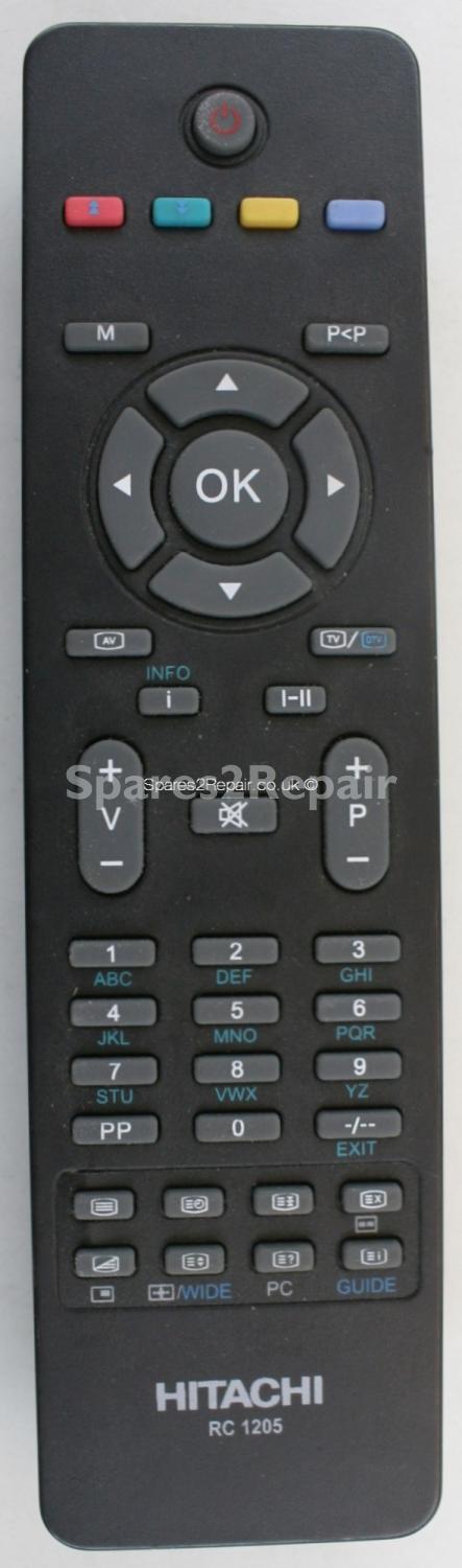 Hitachi RC 1205 Remote Control (Original)