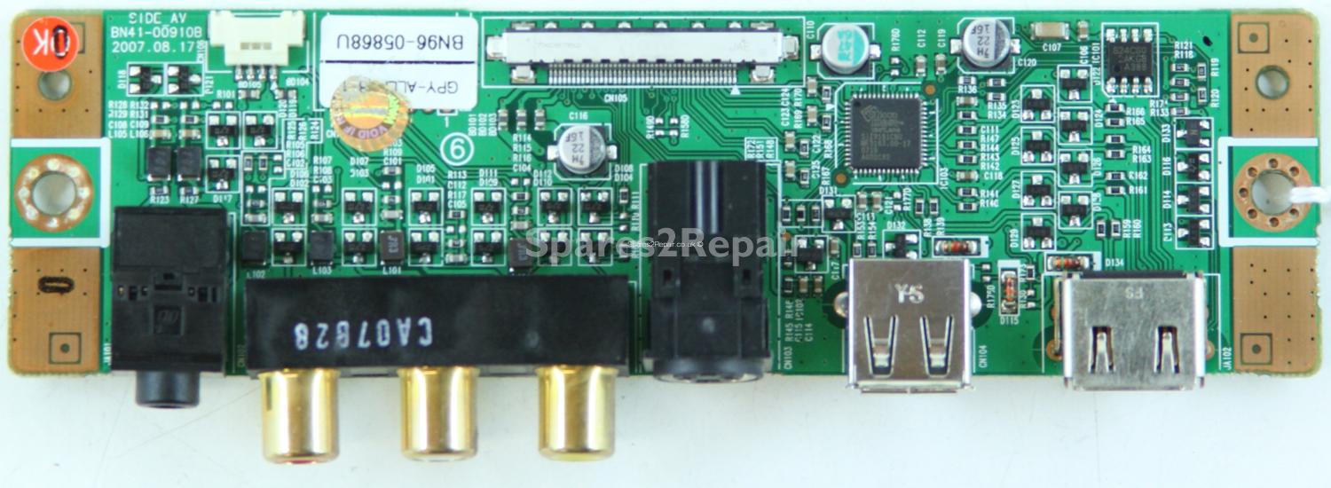 Samsung 46 Inch - Side AV - BN96-05868U - BN41-00910B