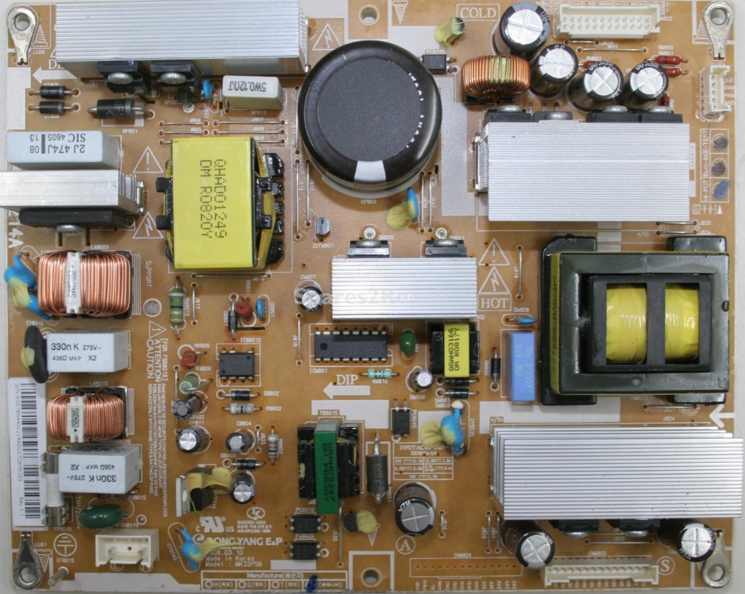 Samsung LE26A457C1D - PSU - BN44-00214A Rev1.1- MK32P5B