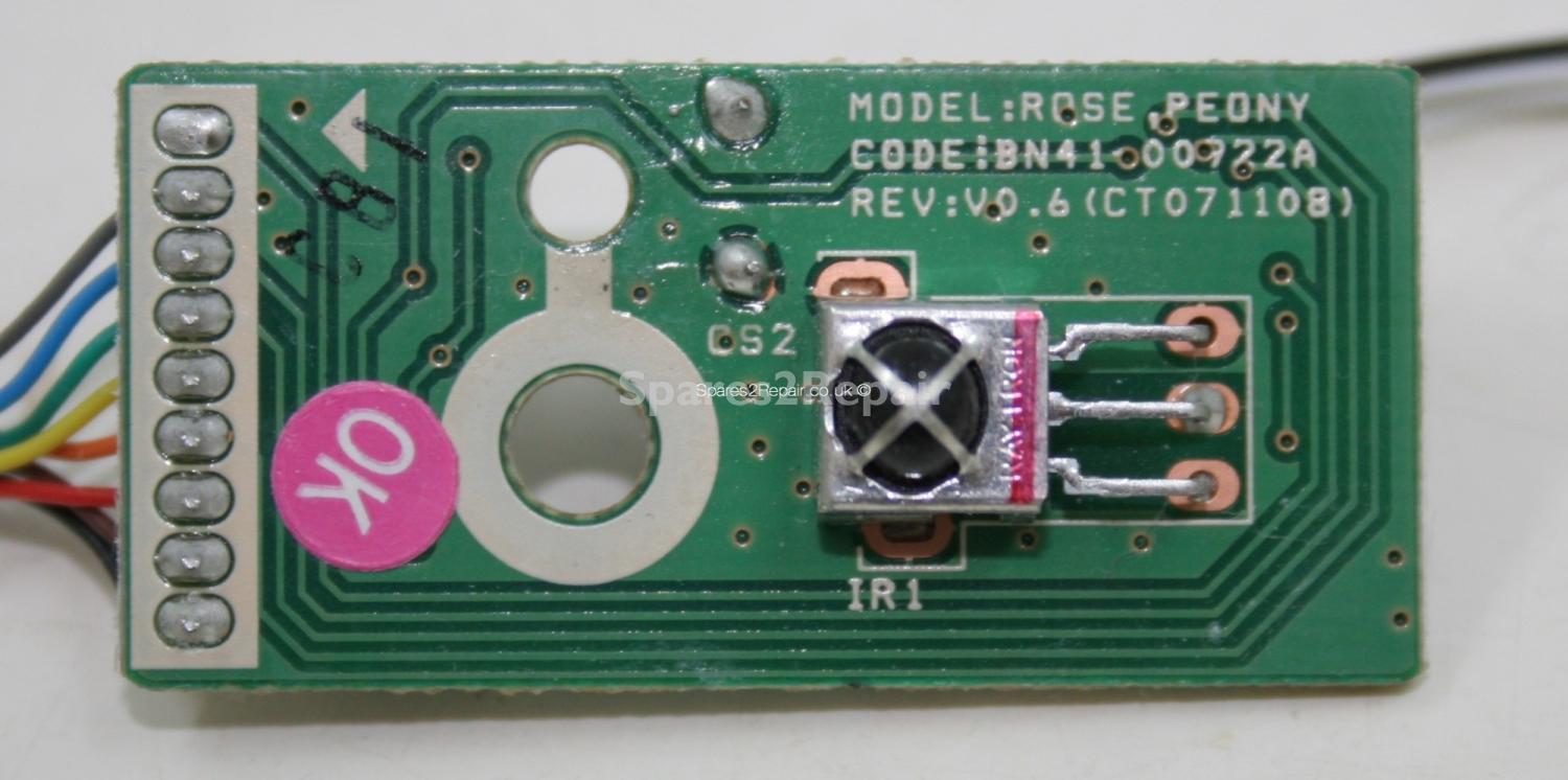 Samsung LE40A556P1F - IR - ROSE PEONY - BN41-00922A REV V0.6 - C