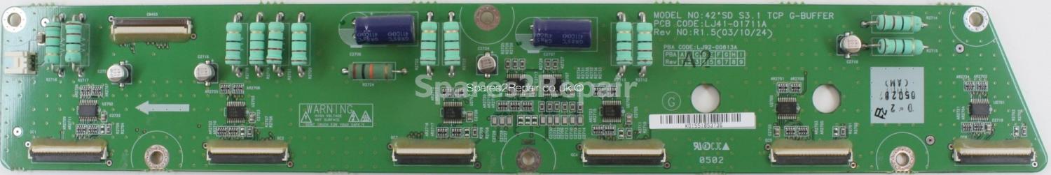 Samsung PS-42V4SK - Buffer - LJ92-00813A A2 - LJ41-01711A - R1.5 - 42SD S3.1 TCP G-BUFFER