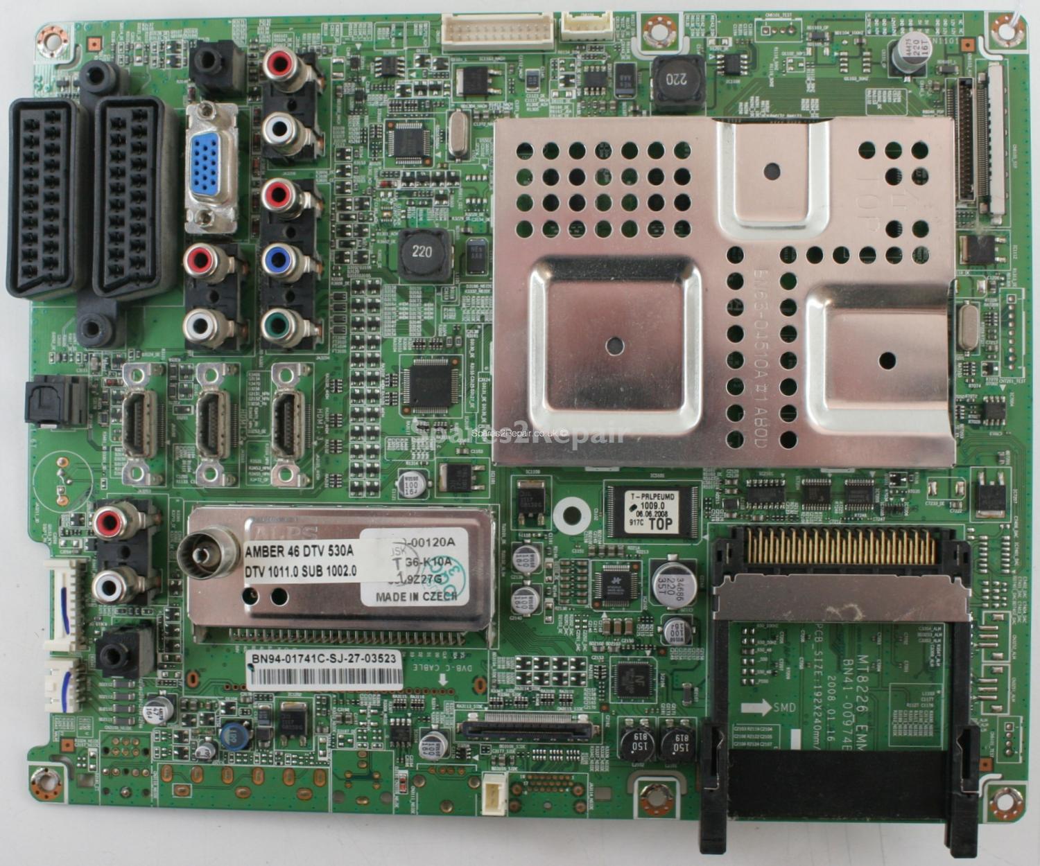 Samsung LE46A656A1F - Main AV - BN41-00974B - BN94-01741C - MT8226_EMMA