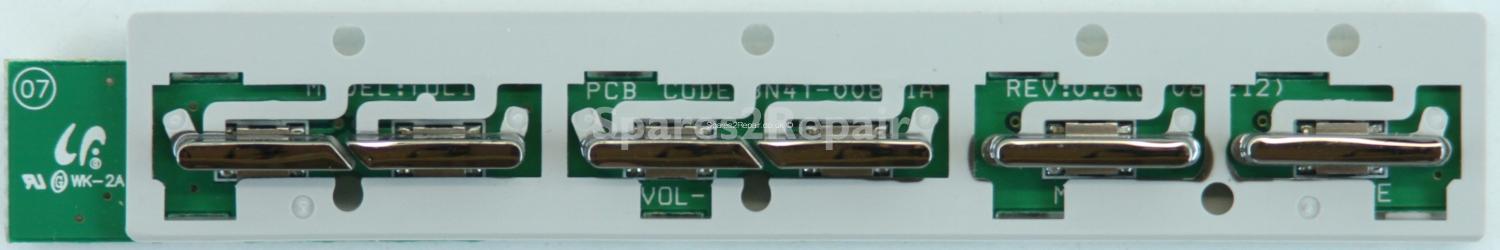 Samsung LE46M87BD - Buttons - BN41-00851A - TULIP - REV 0.6 - CT061212