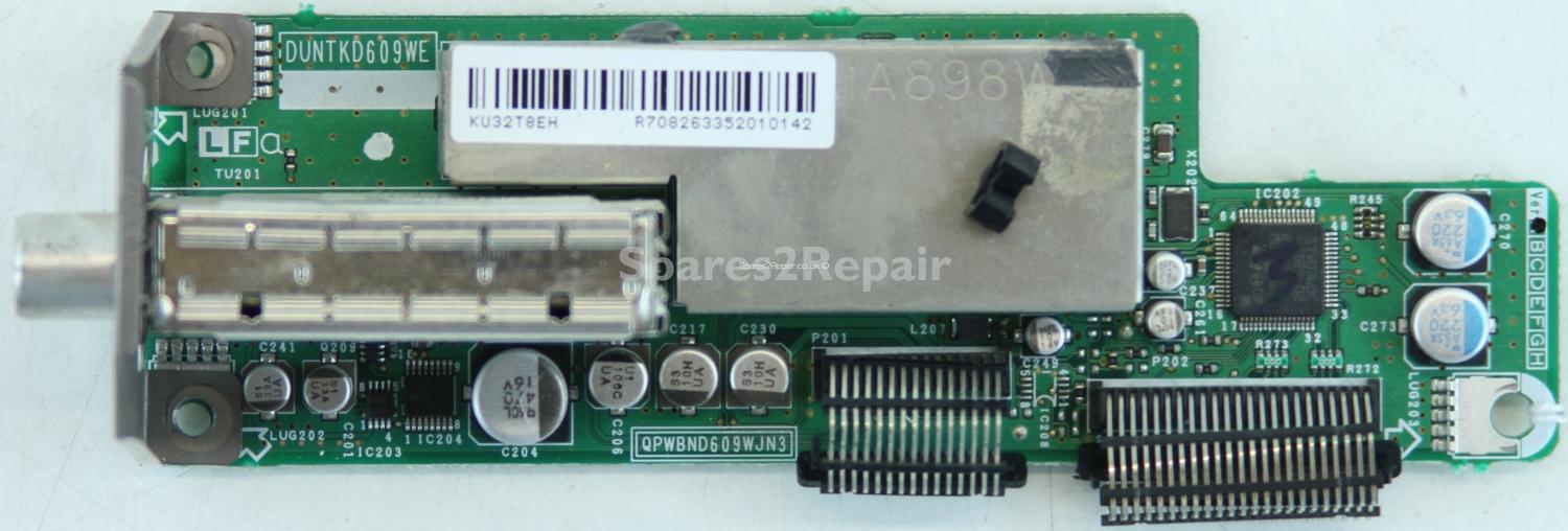 Sharp LC-32GD8E - Tuner - DUNTKD609WE - KU32T8EH - QPWBND609WJN3