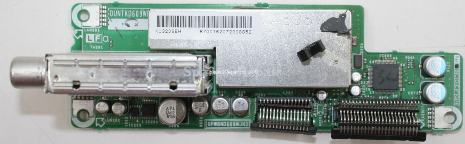 Sharp LC-32GD8E - Tuner - DUNTKD609WE - KU32D8EH - QPWBND609WJN3