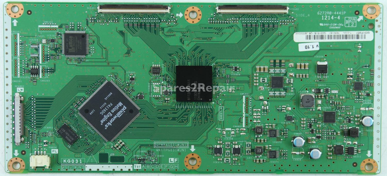 Sharp LC-60LE741E - T-Con - QPWBXG031WJN1 - KG031 - XG031WJN1 - 6272A0-4441P