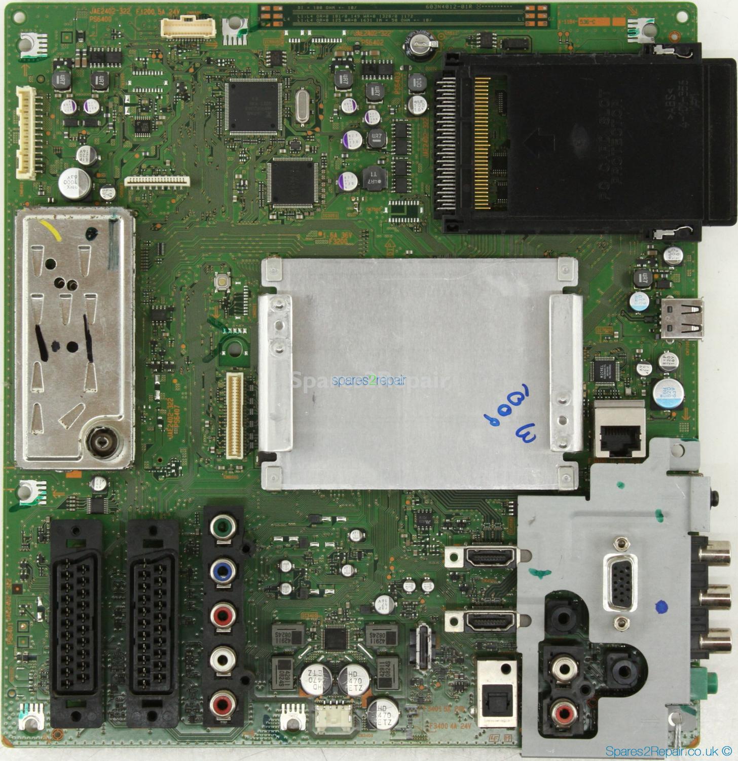 Sony KDL-46W4500 - Main AV - 1-877-366-13 - A-1184-536-C - I1557322C