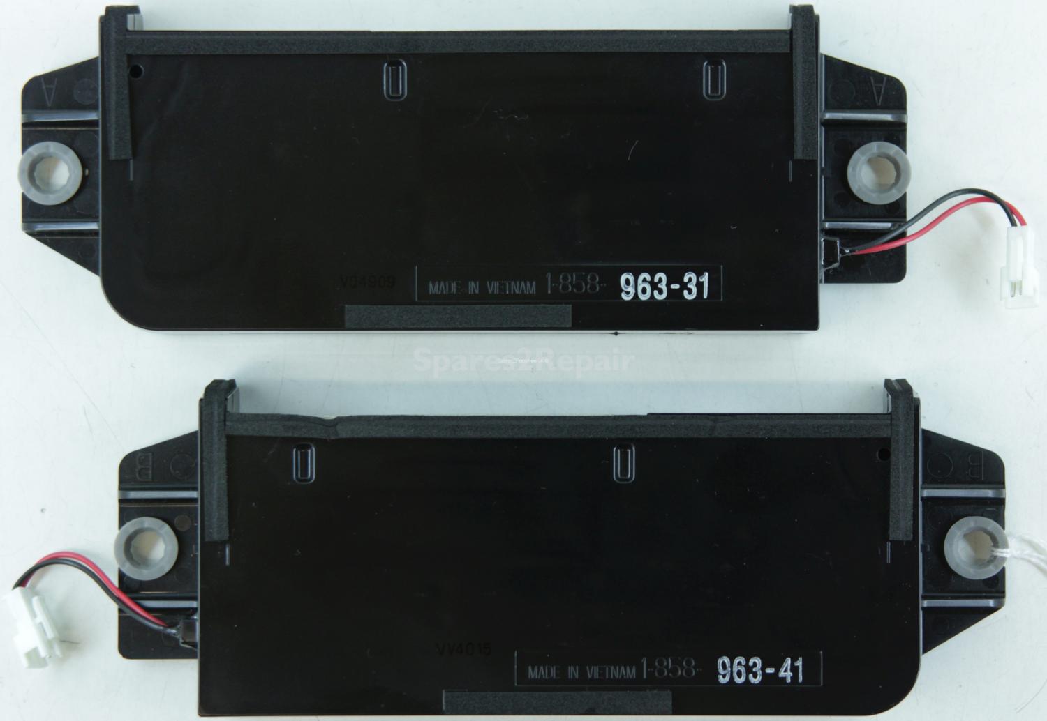 Sony KDL-42W829B - Speakers - 1-858-963-31 - 1-858-963-41