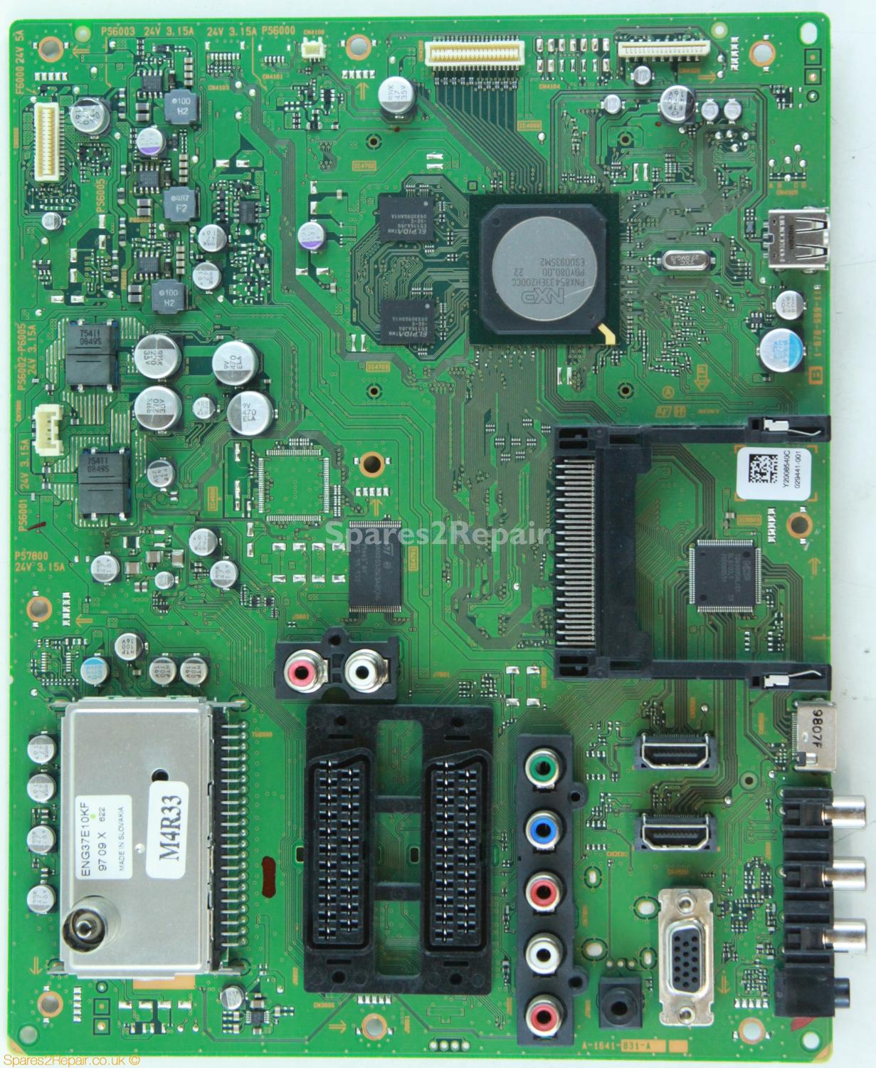 Sony KDL-40S5500 - Main AV - Y2008540C - 1-878-999-11A - A-1641-831-A