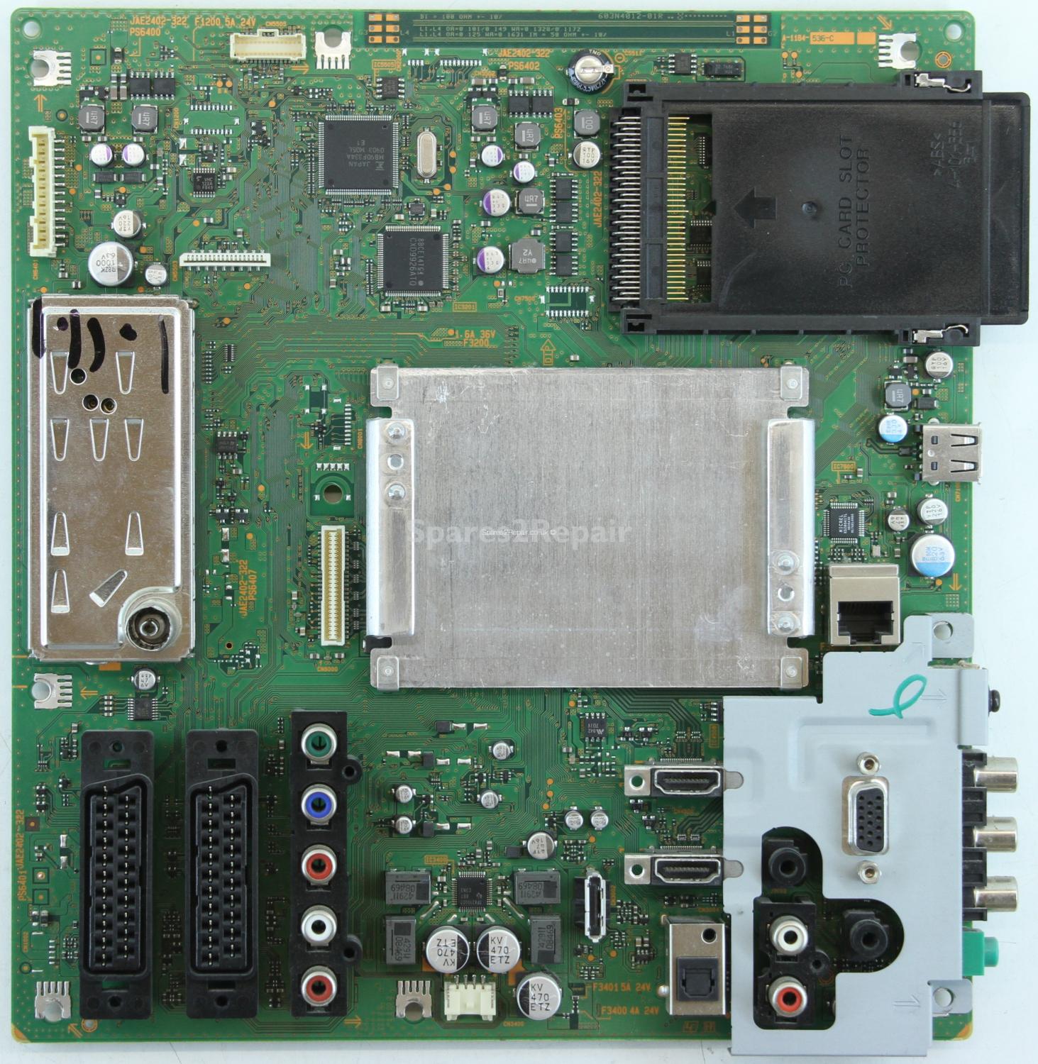 Sony KDL-40W4500 - Main AV - 1-877-366-13 - A-1184-536-C - I1557322H