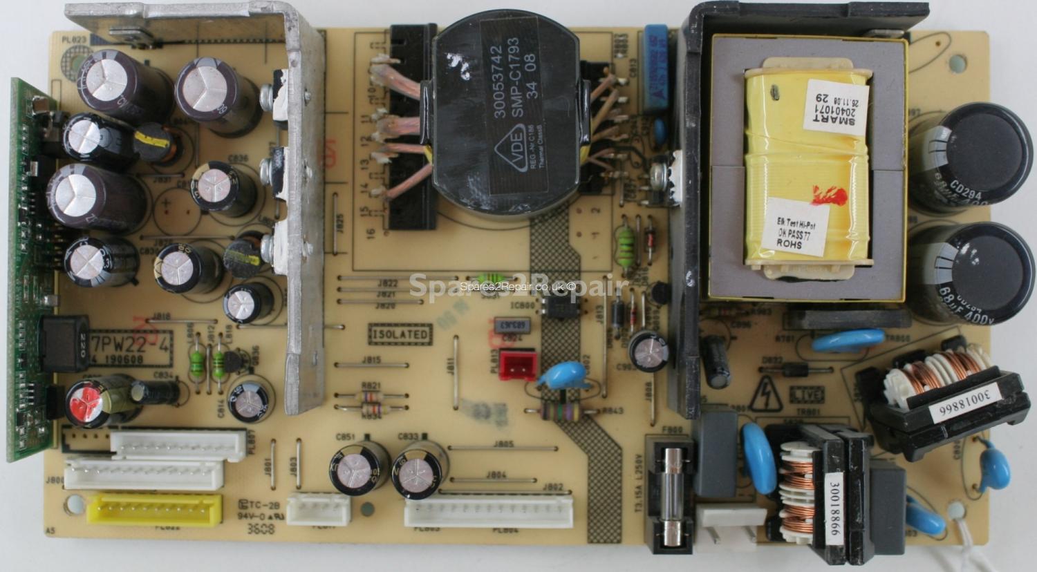 Techwood 26832 HD DIGITAL - PSU - 17PW22-4 - V4 - 190608