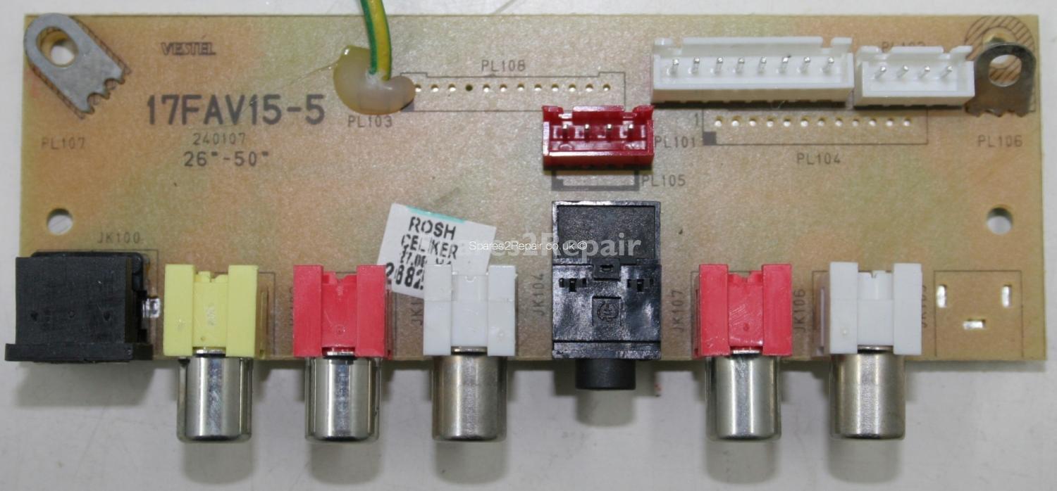 Tevion LCD MC30180A - Side AV - 17FAV15-5 - 240107