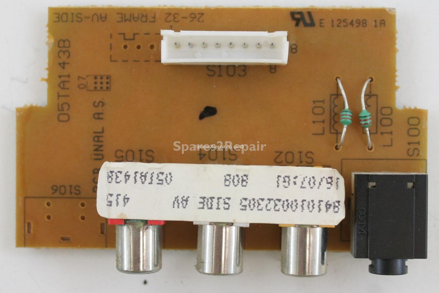 Tevion LCD4202 - Side AV - 05TA143B