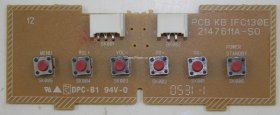 Thomson 32LB130S5 - Buttons - 2147611A-SO - PCB KB IFC130E