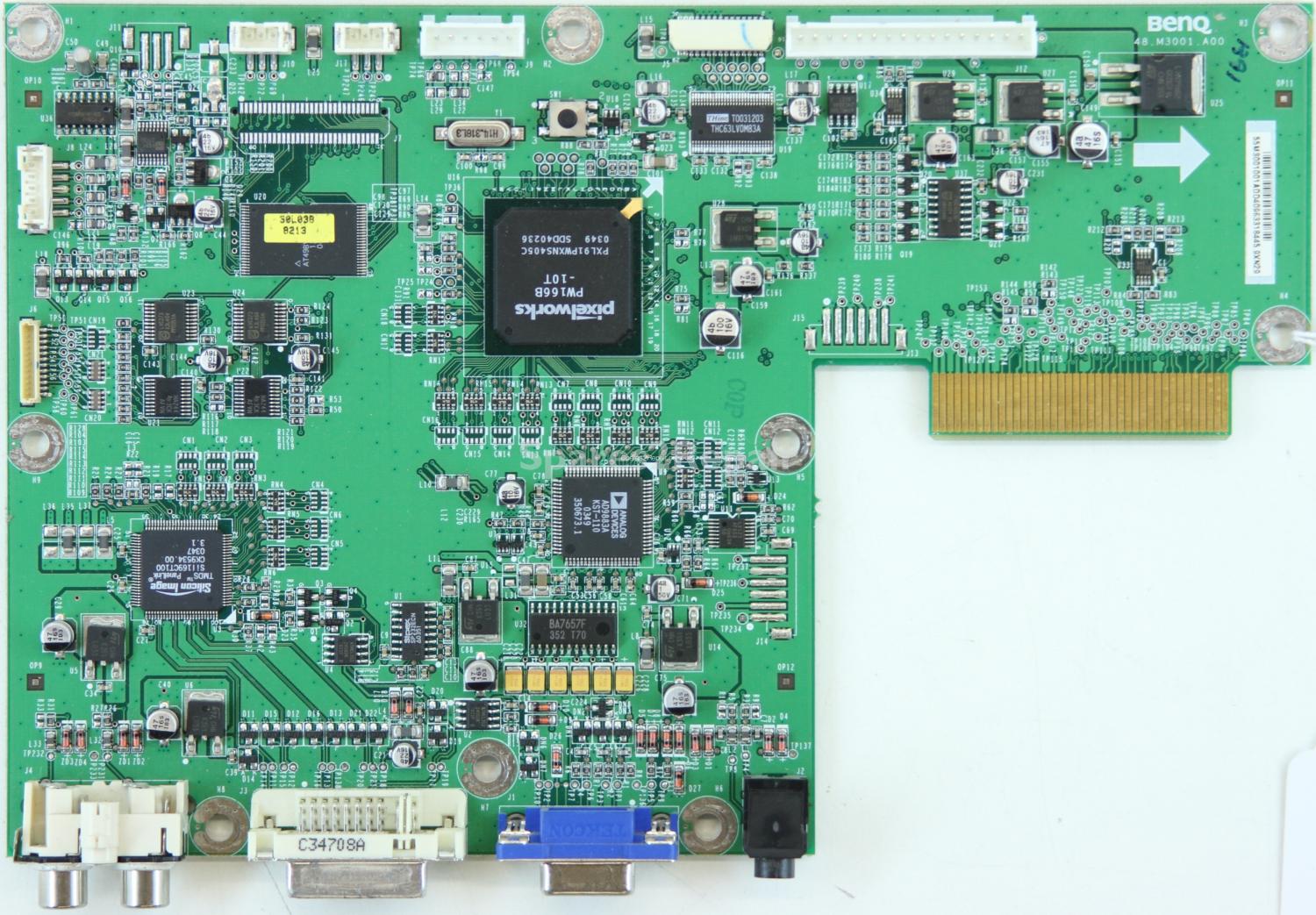 Thomson 30LCDB03B - Input Board - 48.M3001.A00 - 55.M3001.001