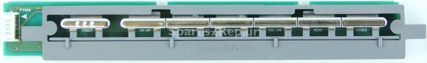 Toshiba 27WL56P - Buttons - PD2119 A-3 - 23590217B