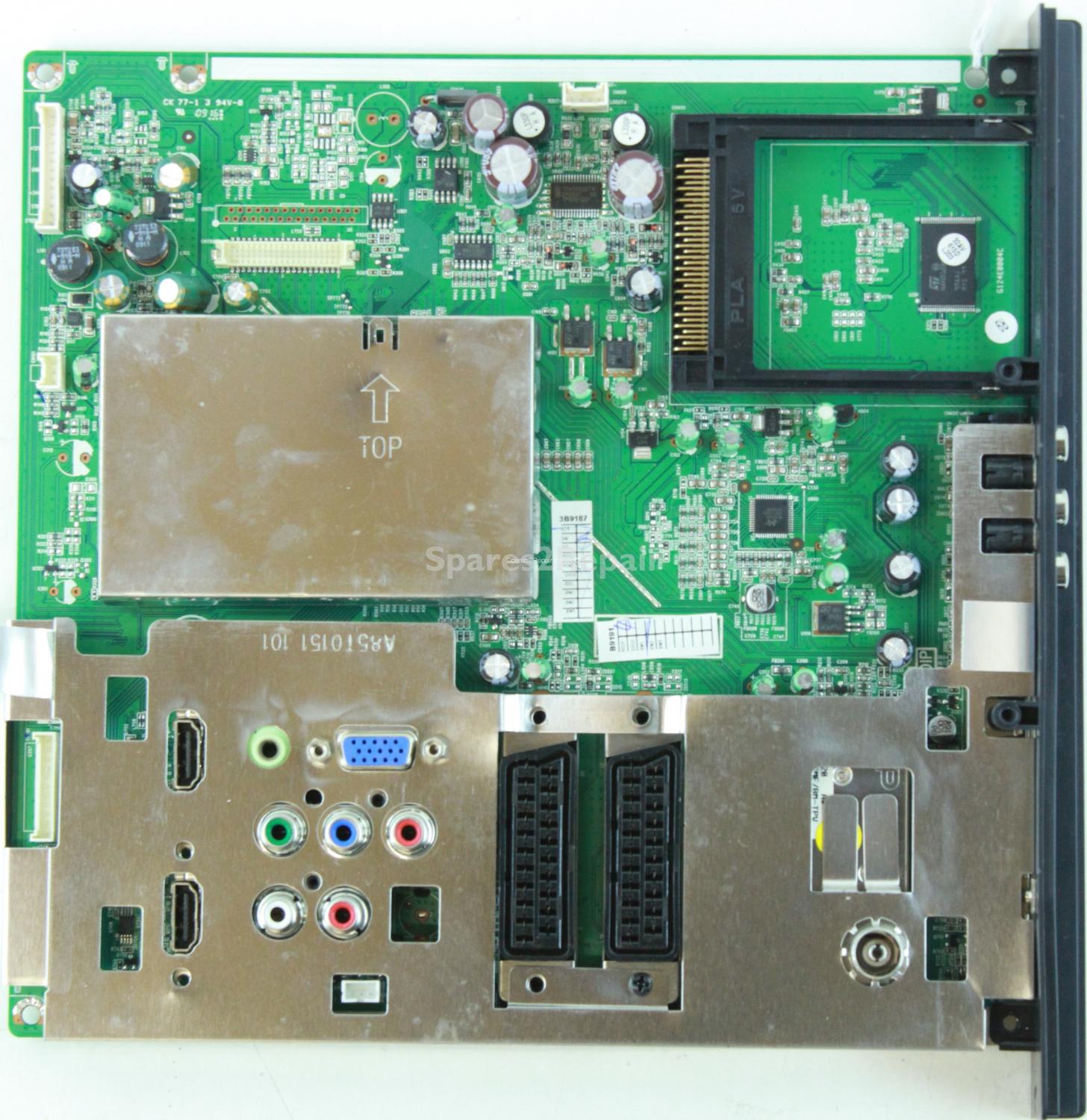 Toshiba 32AV615DB - Main AV - 715G3431-1 - G124E0004C - CBPF92JBP2