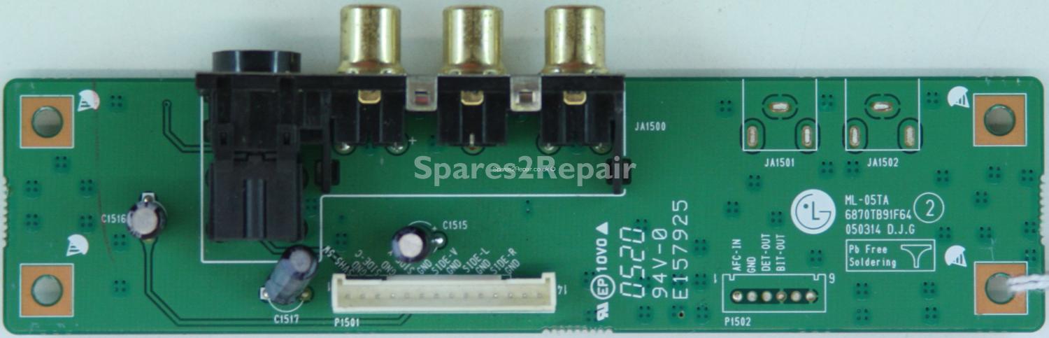 Toshiba 20VL56B - Side AV - 6870TB91F64 2 - 050314