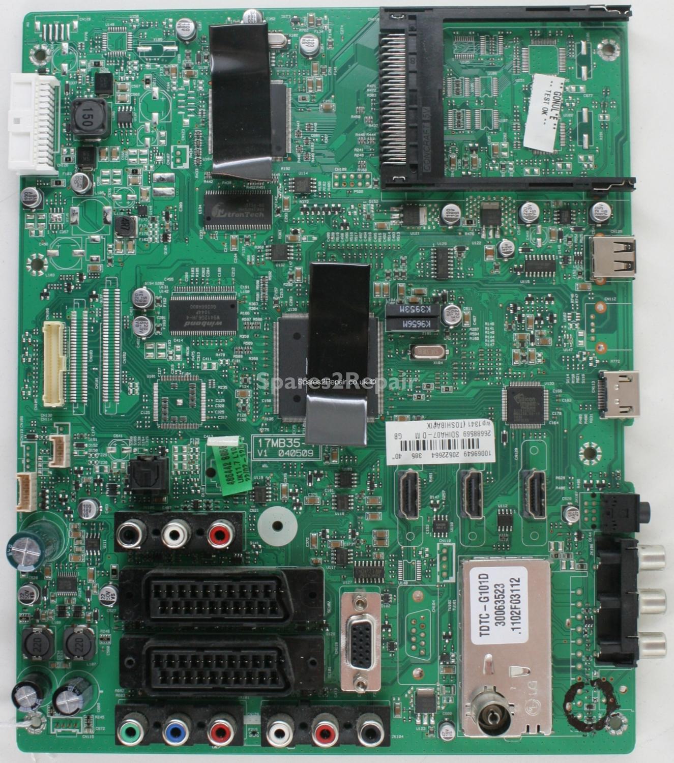 Toshiba 40BV700B - Main AV - 17MB35-4 - V1 - 040509 - 20522664